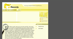 Desktop Screenshot of getrecords.com